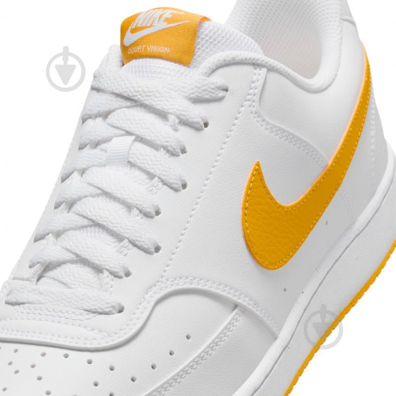 Кросівки чоловічі демісезонні Nike COURT VISION LOW NEXT NATURE HF1744-100 р.43 білі - фото 9