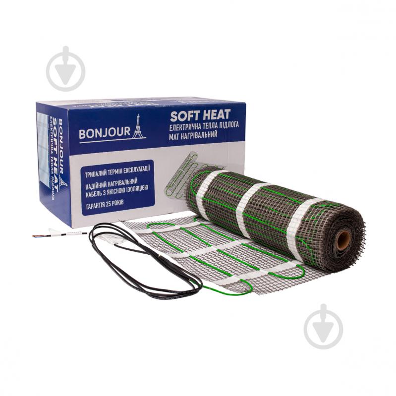 Нагревательный мат Bonjour Soft Heat EcoPRO-1200-8.0/150 W/m2 з терморегулятором RTP - фото 2