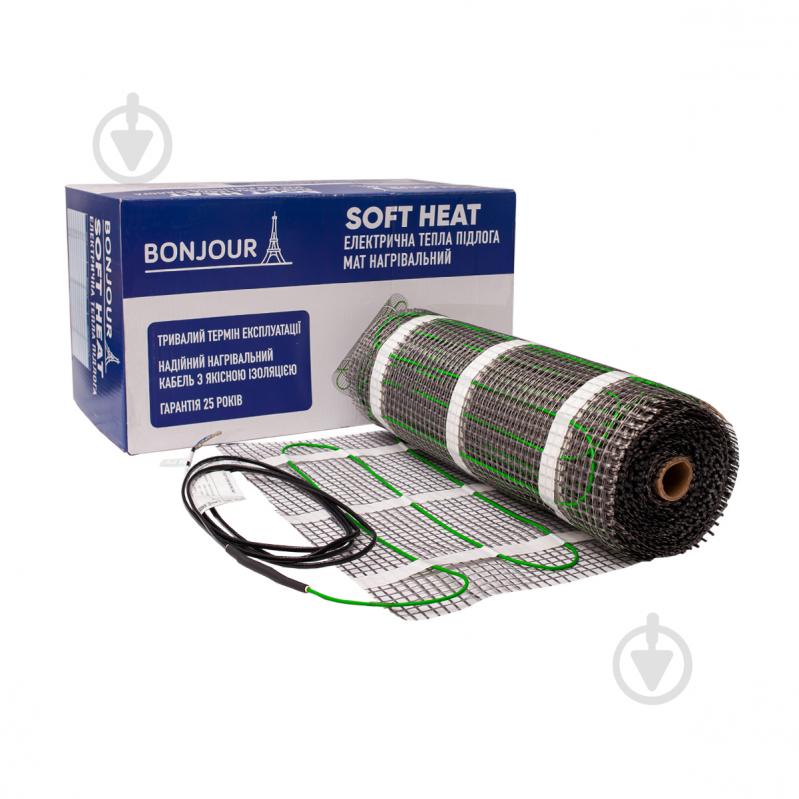 Нагрівальний мат Bonjour Soft Heat EcoPRO-1350-9.0/150 W/m2 з терморегулятором RTP - фото 2