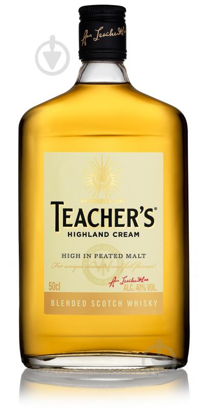 Віскі Teacher's Highland Cream 4 роки витримки 0,5 л - фото 1