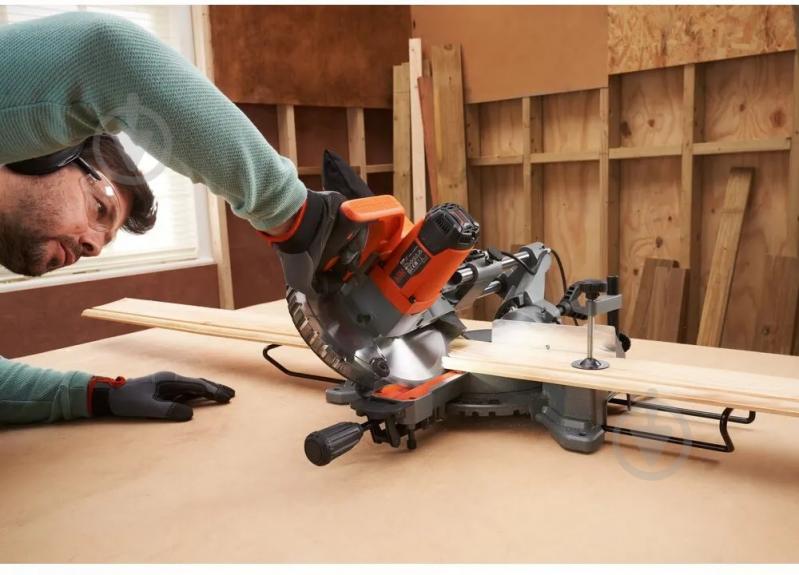 Пила торцювальна Black+Decker BES701 - фото 6