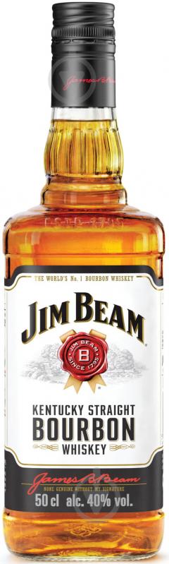 Віскі Jim Beam White 4 роки витримки 0,5 л - фото 2