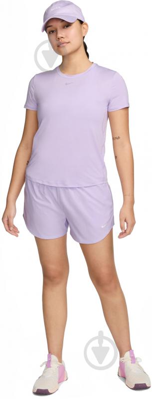 Футболка Nike W NK ONE CLASSIC DF SS TOP FN2798-512 р.XS фіолетовий - фото 5