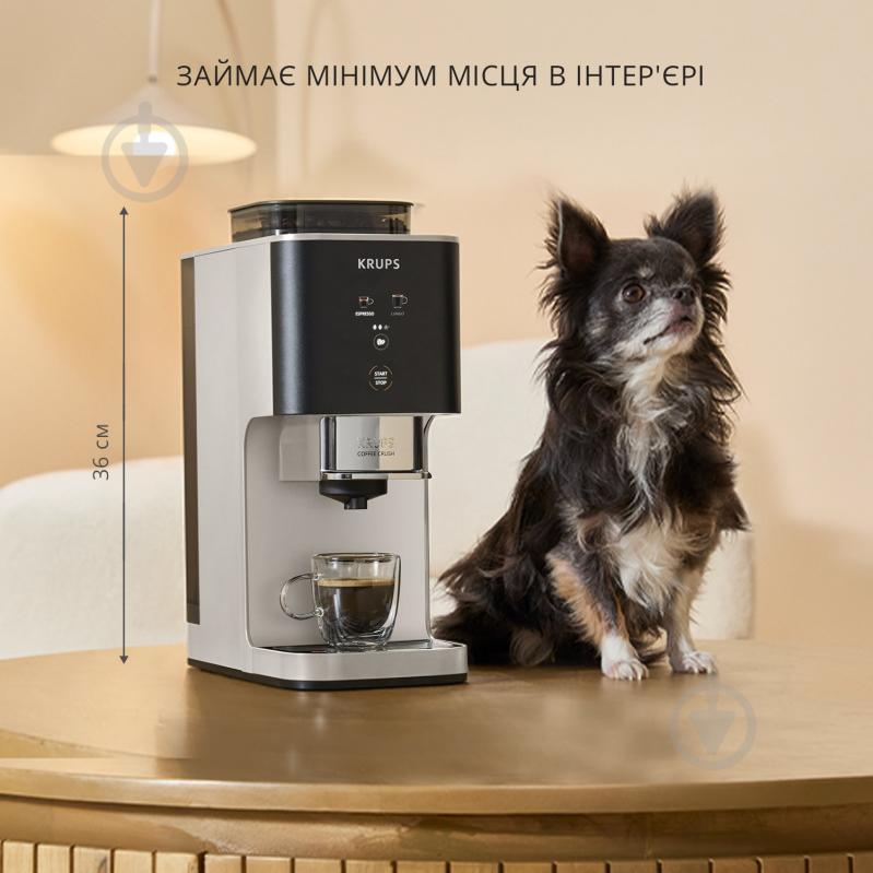 ВИТРИНА! Кофемашина Krups Coffee Crush SA4001E0 - фото 3 ВИТРИНА! Кофемашина Krups Coffee Crush SA4001E0 - фото 3