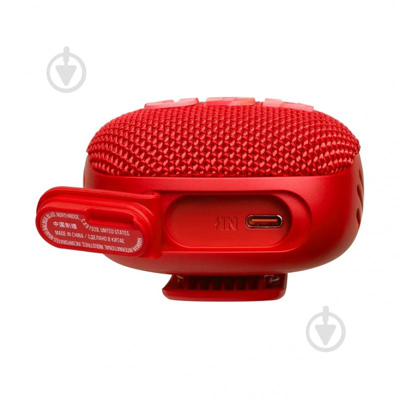 Портативная колонка JBL Wind 3S 1.0 red (JBLWIND3SRED) - фото 3