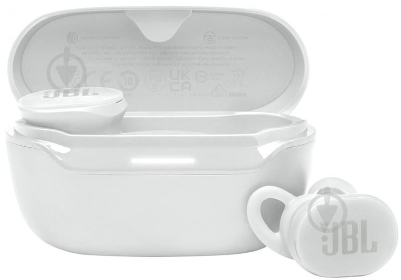 Наушники беспроводные JBL Endurance Race 2 white (JBLENDURACE2WHT) - фото 1 Наушники беспроводные JBL Endurance Race 2 white (JBLENDURACE2WHT) - фото 1