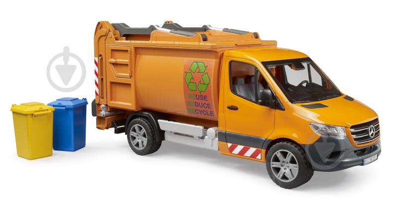 Мусоровоз Bruder MB Sprinter 1:16 02682 - фото 2