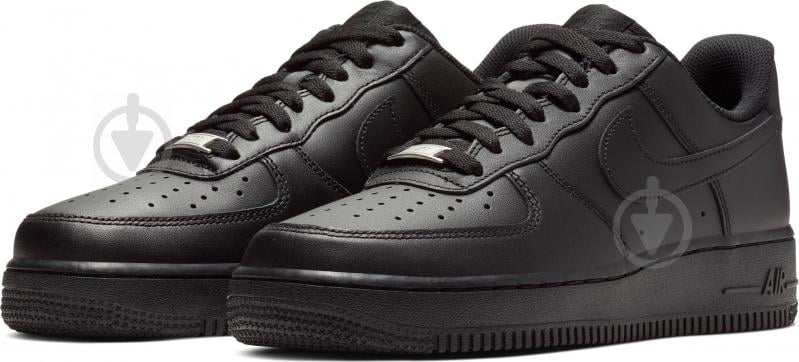 Кросівки жіночі зимові Nike AIR FORCE 1 07 315115-038 р.36,5 чорні - фото 1