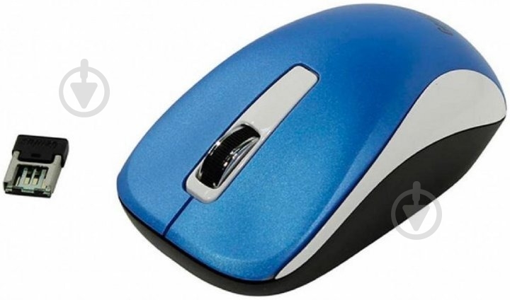 Мышь Genius Wireless NX-7010 white/blue (31030018400) - фото 3 Мышь Genius Wireless NX-7010 white/blue (31030018400) - фото 3
