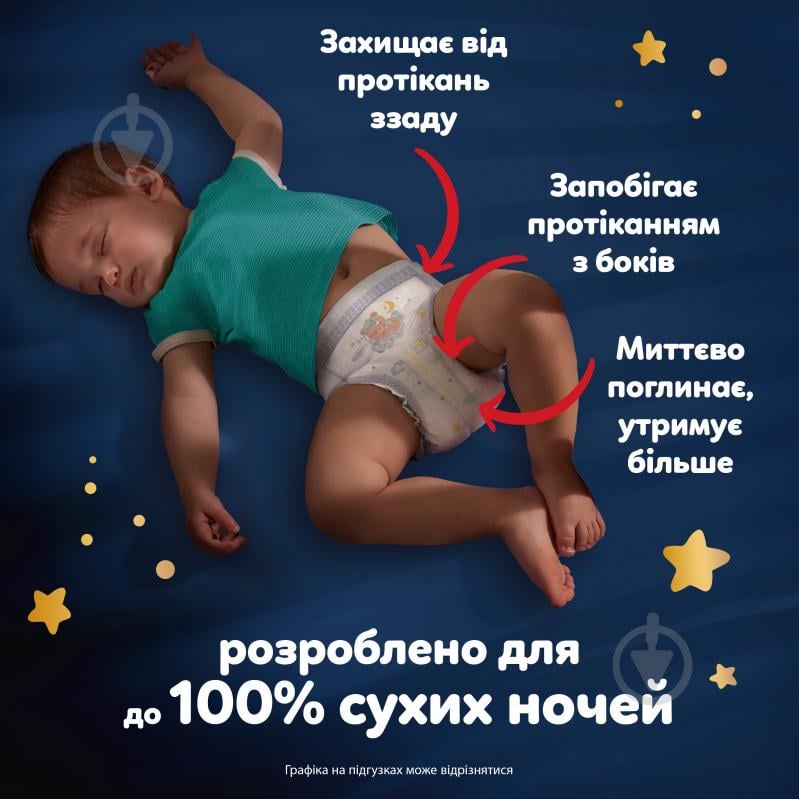 Подгузники-трусики Pampers Pants Night 35 шт. - фото 3