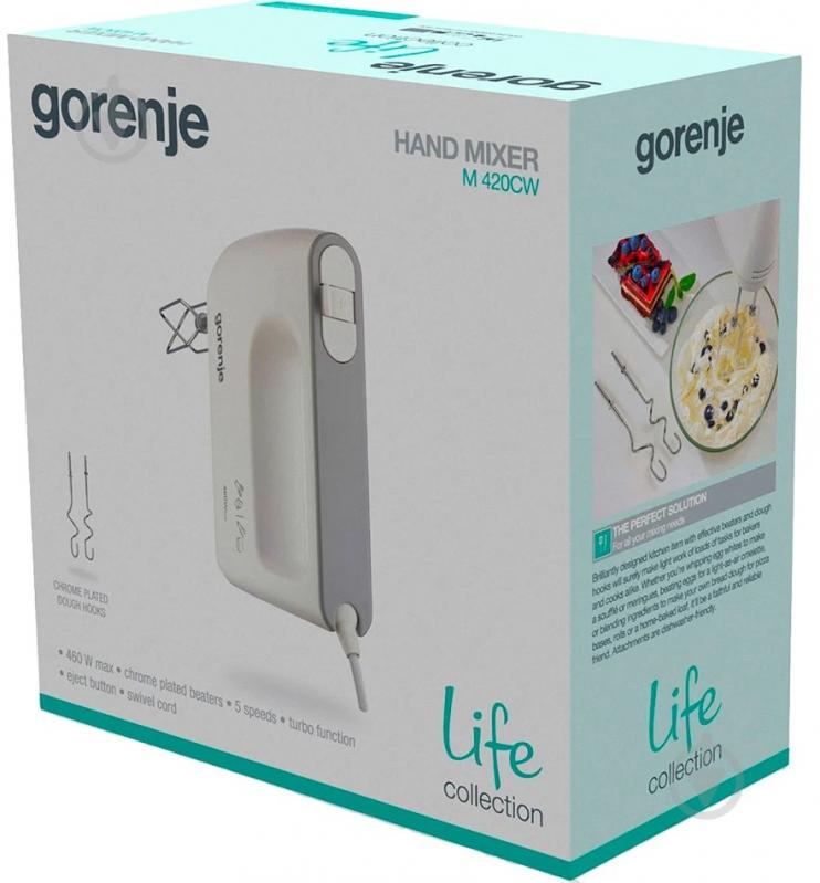 ВИТРИНА! Миксер Gorenje M420CW - фото 4