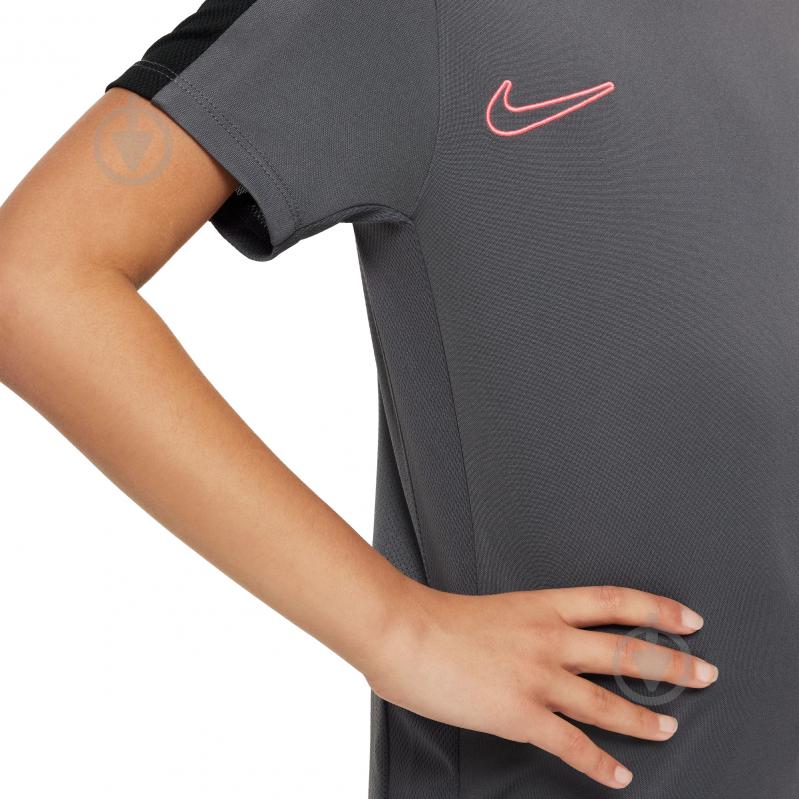 Футболка Nike K NK DF ACD23 TOP SS BR DX5482-069 р.L сірий - фото 3