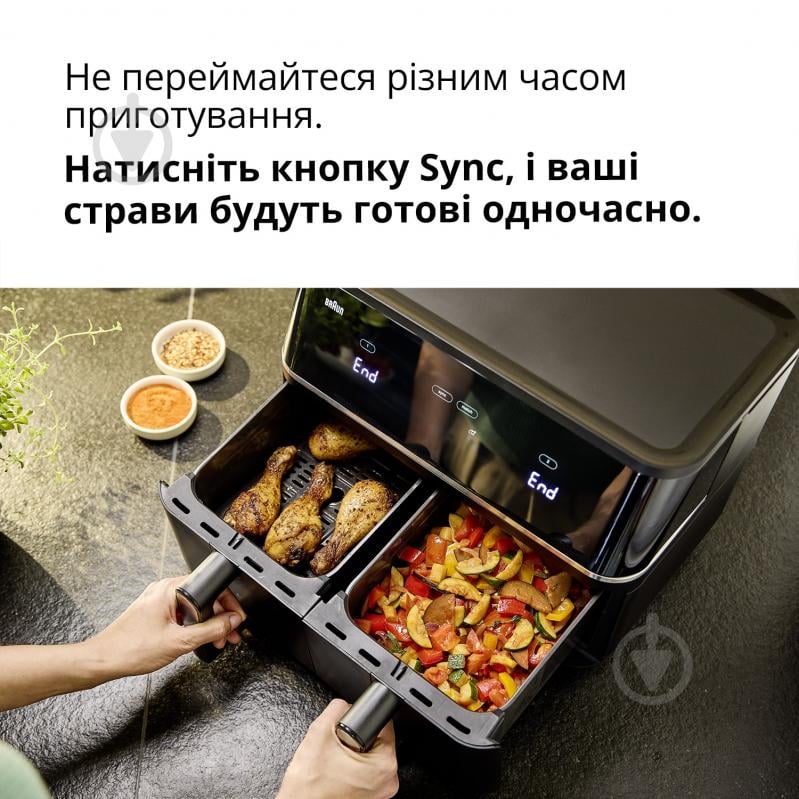 ВИТРИНА! Мультипечь Braun TwinCook 5 TD5030IBK - фото 3