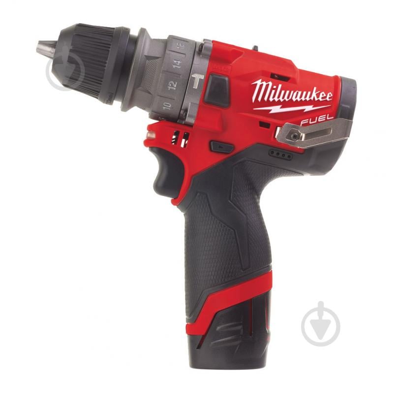 Шуруповерт ударный аккумуляторный Milwaukee M12 FPDX-202X 4933464136 - фото 1