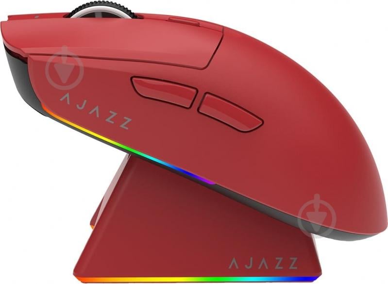 Игровая мышь Ajazz AJ139 V2 MC Wireless/Bluetooth/USB Red (AJ139-V2-MC-R) - фото 1