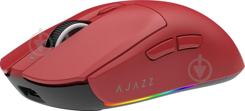 Игровая мышь Ajazz AJ139 V2 MC Wireless/Bluetooth/USB Red (AJ139-V2-MC-R) - фото 2