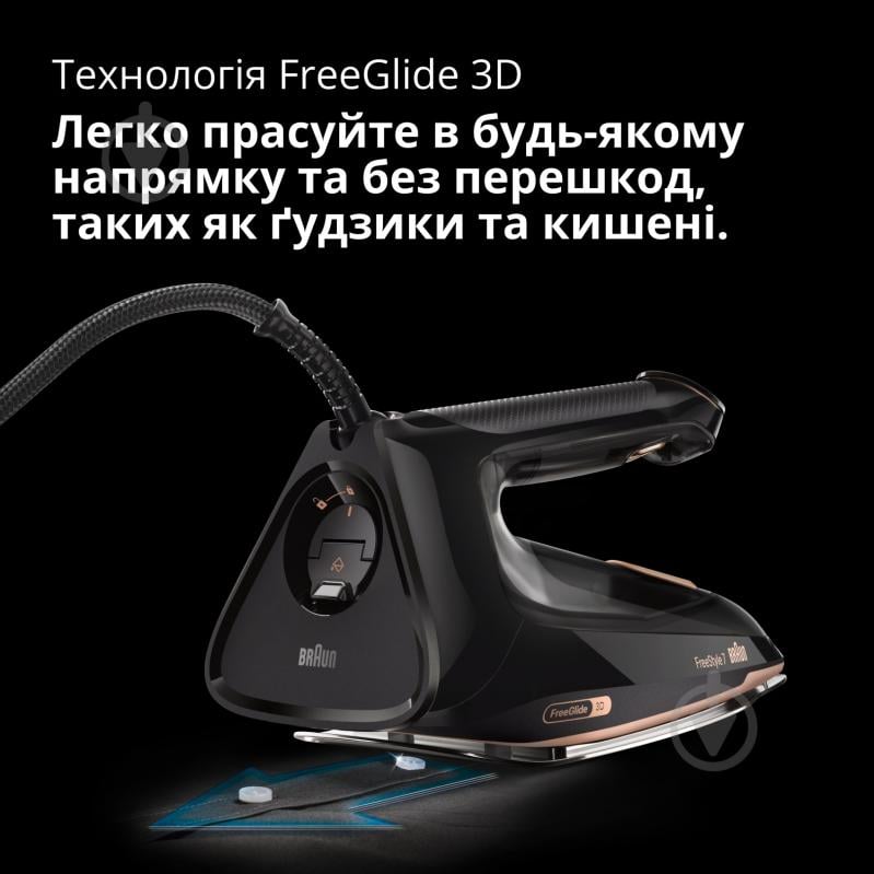 ВИТРИНА! Утюг Braun FI7276BK FreeStyle 7 - фото 8 ВИТРИНА! Утюг Braun FI7276BK FreeStyle 7 - фото 8