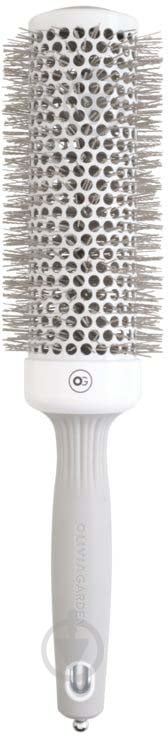 Брашинг Olivia Garden d.45 EXPERT BLOWOUT SPEED Wavy Bristles сірий із білим - фото 1