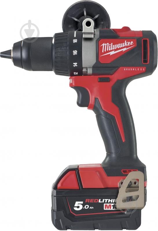 Шуруповерт аккумуляторный Milwaukee M18 BLDD2-502X 4933464515 - фото 1