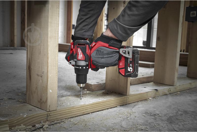 Шуруповерт аккумуляторный Milwaukee M18 BLDD2-502X 4933464515 - фото 2