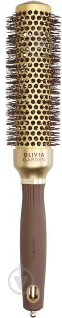 Брашинг Olivia Garden d.35 EXPERT BLOWOUT SPEED Wavy Bristles золотистий із коричневим - фото 1