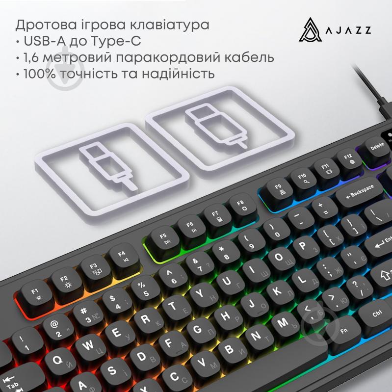 Клавиатура Ajazz AF98 (AF98-B) Black - фото 7 Клавиатура Ajazz AF98 (AF98-B) Black - фото 7