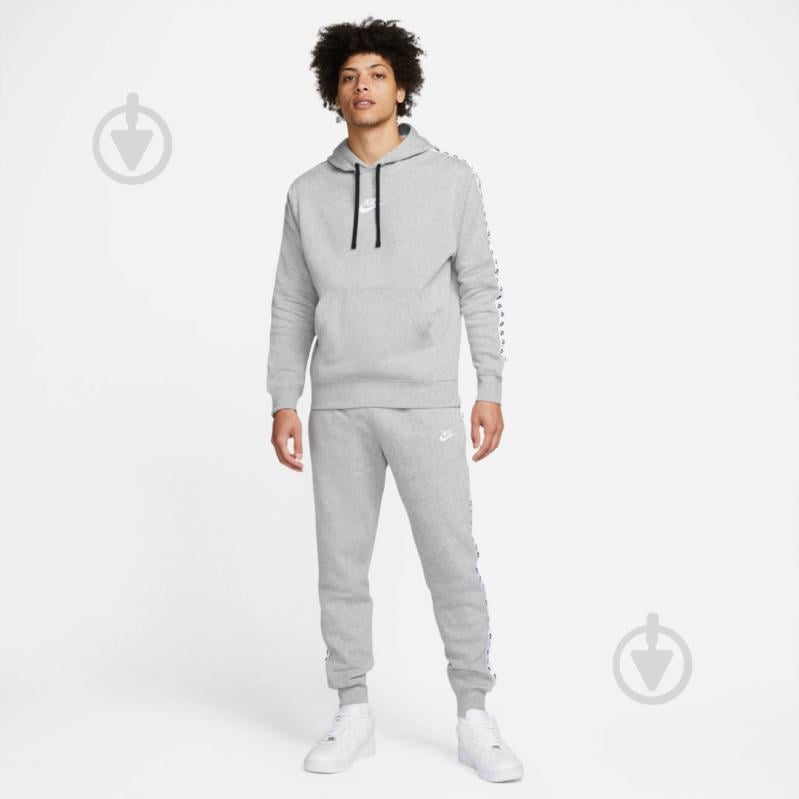 Спортивный костюм Nike M NK CLUB FLC GX HD TRK SUIT DM6838-063 р. M серый - фото 1