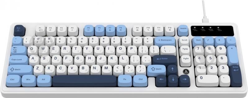 Клавиатура Ajazz AF98 (AF98-GB) Glacier Blue - фото 4
