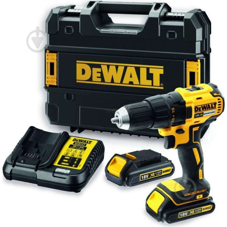 Шуруповерт ударный аккумуляторный DeWalt DCD778D2T - фото 1