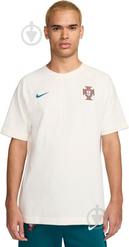 Футболка Nike FPF M NK TRAVEL TOP SS FJ7392-133 р.2XL бежевый - фото 1