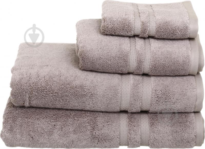 Рушник махровий Exclusive Brea 100x150 см темно-бежевий La Nuit - фото 1 Рушник махровий Exclusive Brea 100x150 см темно-бежевий La Nuit - фото 1