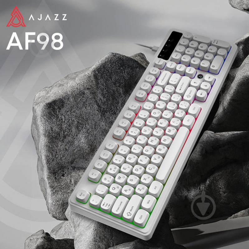 Клавиатура Ajazz AF98 (AF98-W) White - фото 6 Клавиатура Ajazz AF98 (AF98-W) White - фото 6