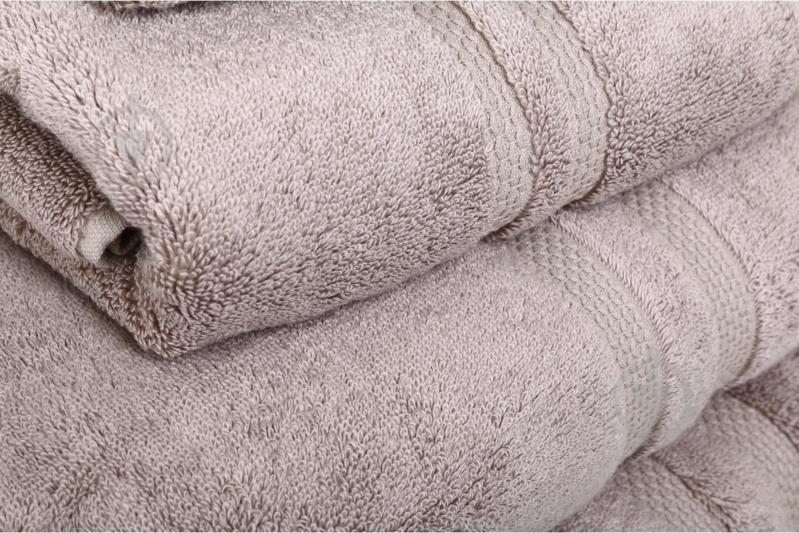 Рушник махровий Exclusive Brea 50x90 см темно-бежевий La Nuit - фото 2 Рушник махровий Exclusive Brea 50x90 см темно-бежевий La Nuit - фото 2