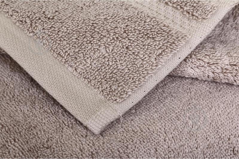 Рушник махровий Exclusive Brea 50x90 см темно-бежевий La Nuit - фото 3 Рушник махровий Exclusive Brea 50x90 см темно-бежевий La Nuit - фото 3