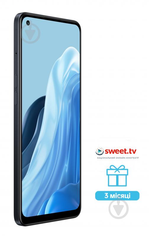 Смартфон OPPO Reno7 8/128GB cosmic black (CPH2363) - фото 2