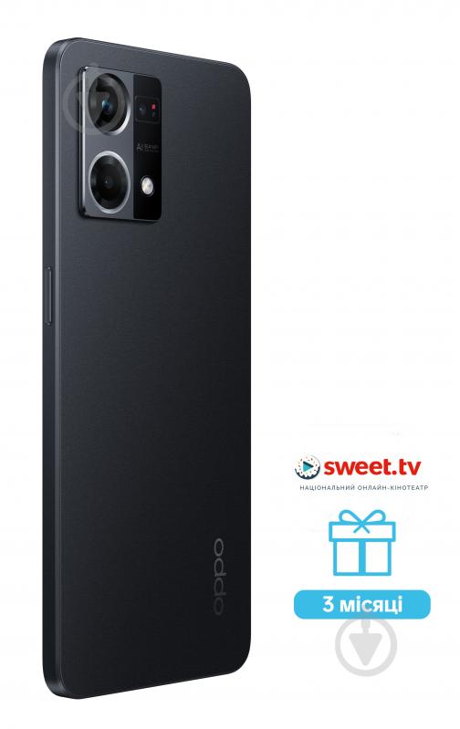 Смартфон OPPO Reno7 8/128GB cosmic black (CPH2363) - фото 6