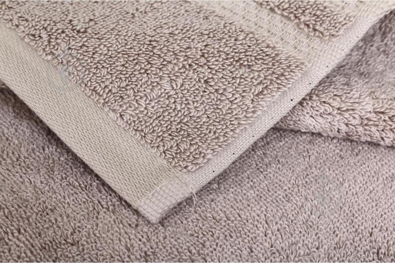 Рушник махровий Exclusive Brea 70x140 см темно-бежевий La Nuit - фото 3 Рушник махровий Exclusive Brea 70x140 см темно-бежевий La Nuit - фото 3