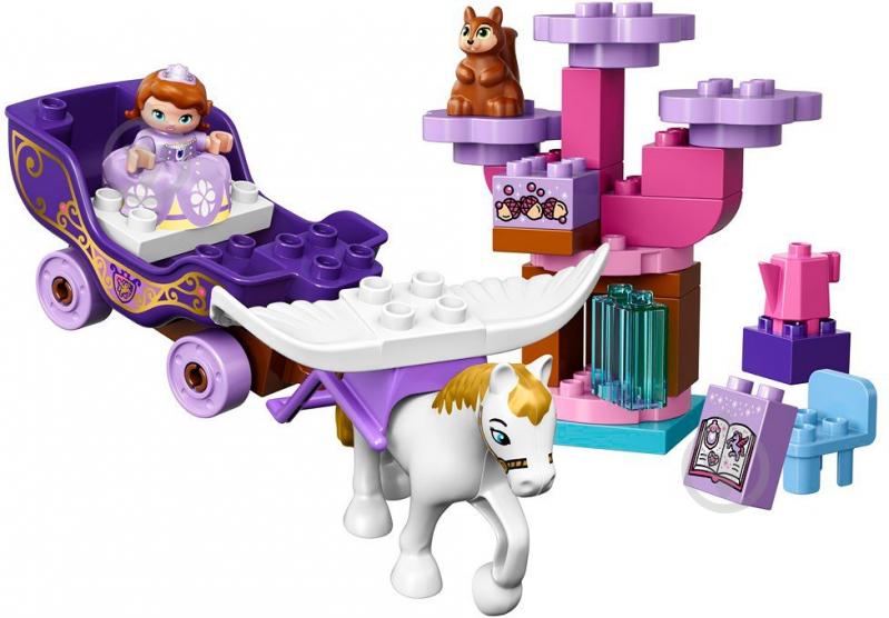 Конструктор LEGO DUPLO Волшебная карета Софии Прекрасной 10822 - фото 2