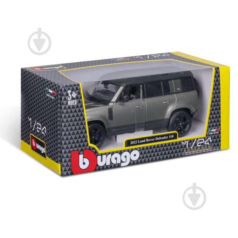 Автомодель Bburago 1:24 Land Rover Defender 110 (2022) (1:24) 18-21101 - фото 1