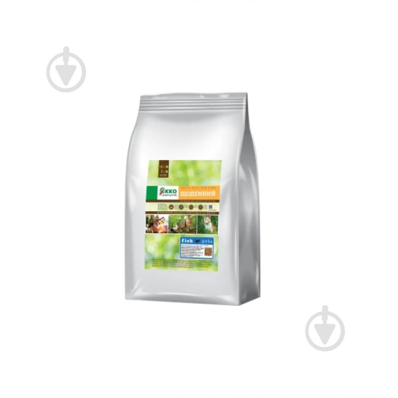 Корм сухий для котів Екко-гранула з рибою 10 кг - фото 1 Корм сухий для котів Екко-гранула з рибою 10 кг - фото 1