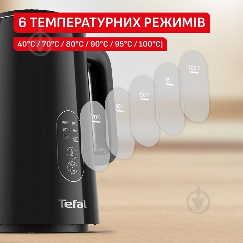 ВИТРИНА! Электрочайник Tefal Thermo Protect Control KO6518E0 - фото 6 ВИТРИНА! Электрочайник Tefal Thermo Protect Control KO6518E0 - фото 6