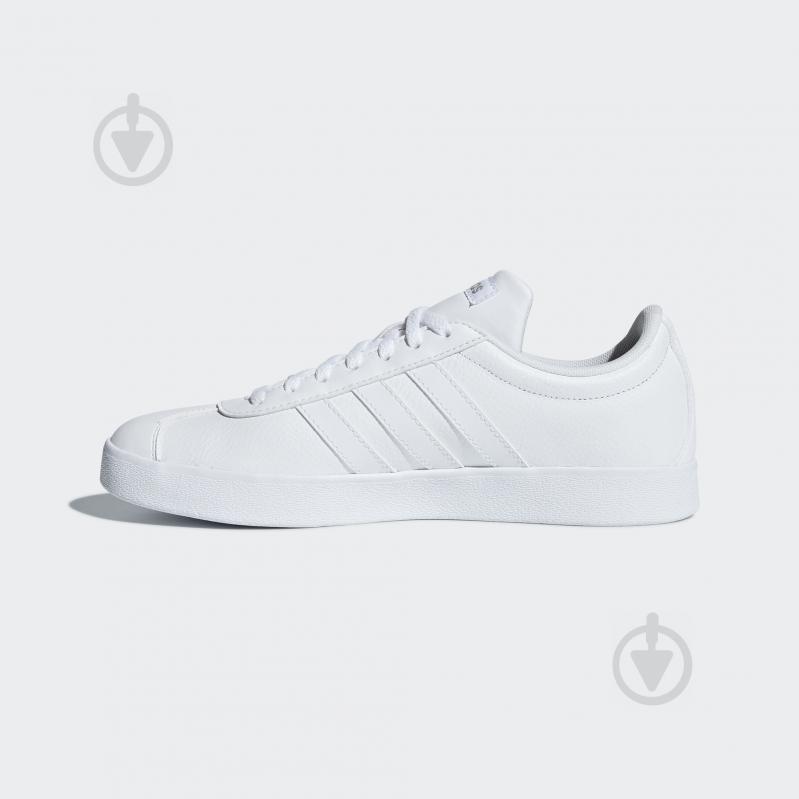 Кроссовки женские демисезонные Adidas VL COURT 2.0 B42314 р.41 1/3 белые - фото 6