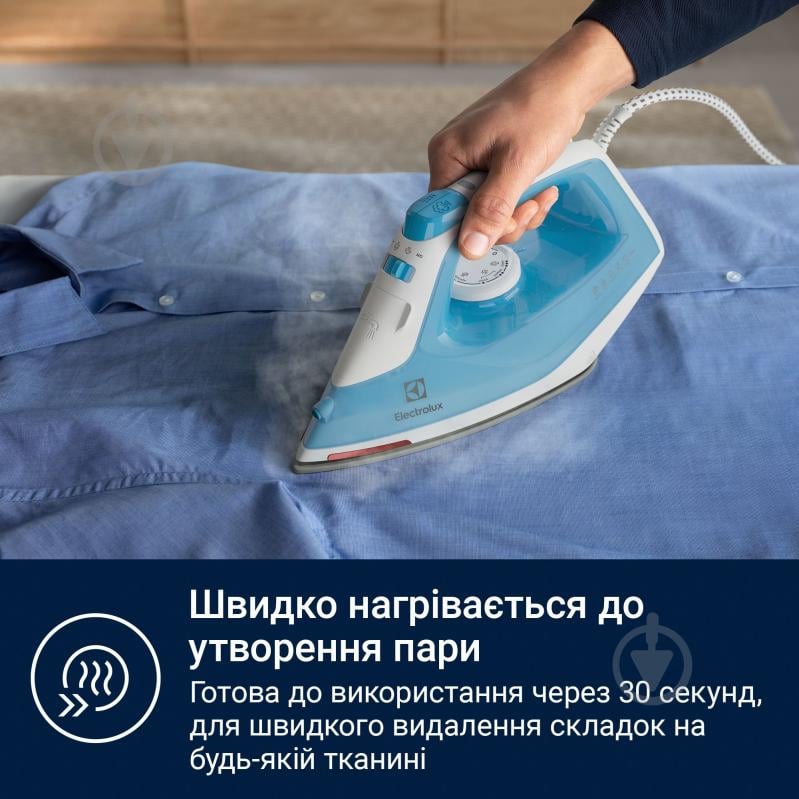 ВИТРИНА! Утюг Electrolux Care 500 Iron E5SI2-4CB - фото 6 ВИТРИНА! Утюг Electrolux Care 500 Iron E5SI2-4CB - фото 6
