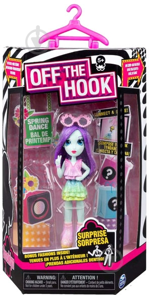Кукла Off the Hook стильная Бруклин серия Весеннее диско SM74300/0113 - фото 1