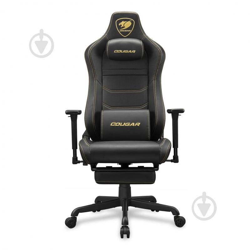 Кресло игровое Cougar ARMOR EVO S Gold черный - фото 1