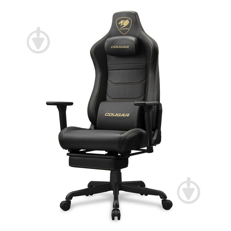 Кресло игровое Cougar ARMOR EVO S Gold черный - фото 3
