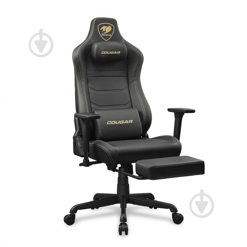 Кресло игровое Cougar ARMOR EVO S Gold черный - фото 7