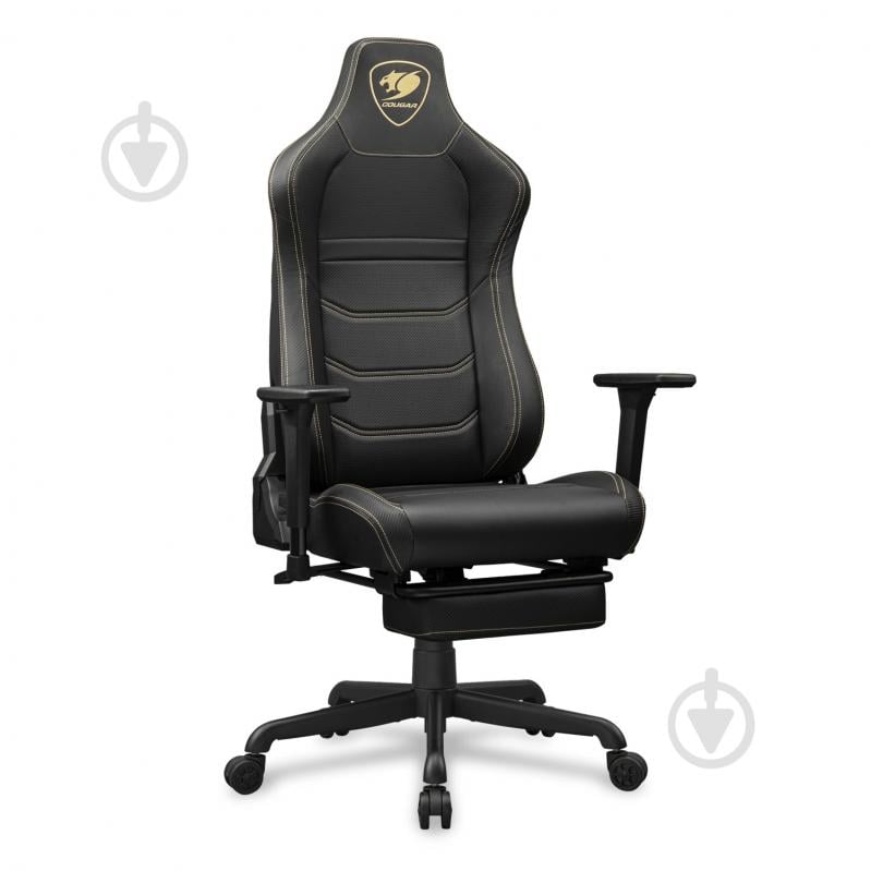 Кресло игровое Cougar ARMOR EVO S Gold черный - фото 8