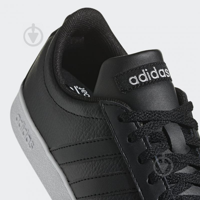 Кроссовки женские демисезонные Adidas VL COURT 2.0 B42315 р.42 2/3 черные - фото 7