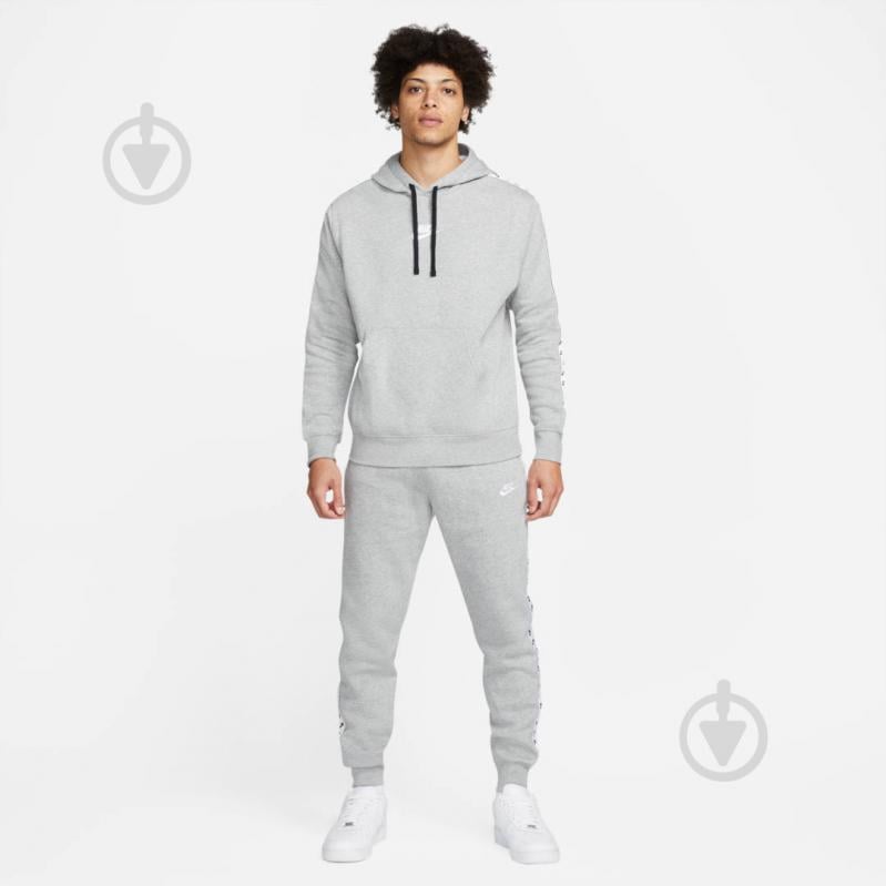 Спортивний костюм Nike M NK CLUB FLC GX HD TRK SUIT DM6838-063 р. 2XL сірий - фото 9